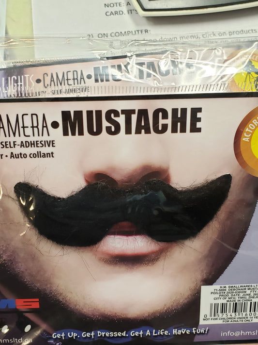 Mustache -Debonair black
