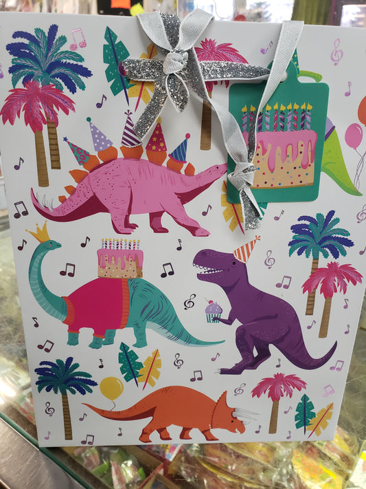 Gift Bag - Dino Party