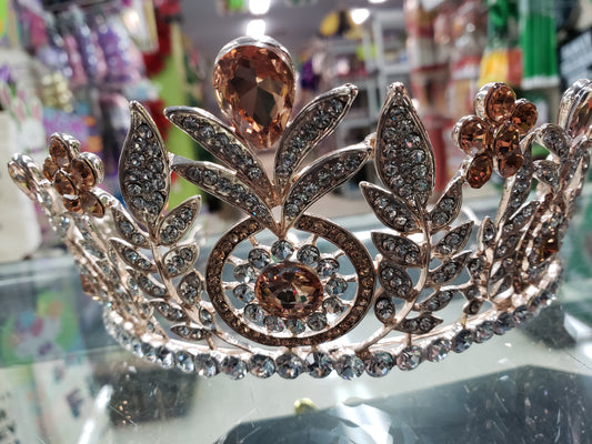 Rose Gold XL Tiara