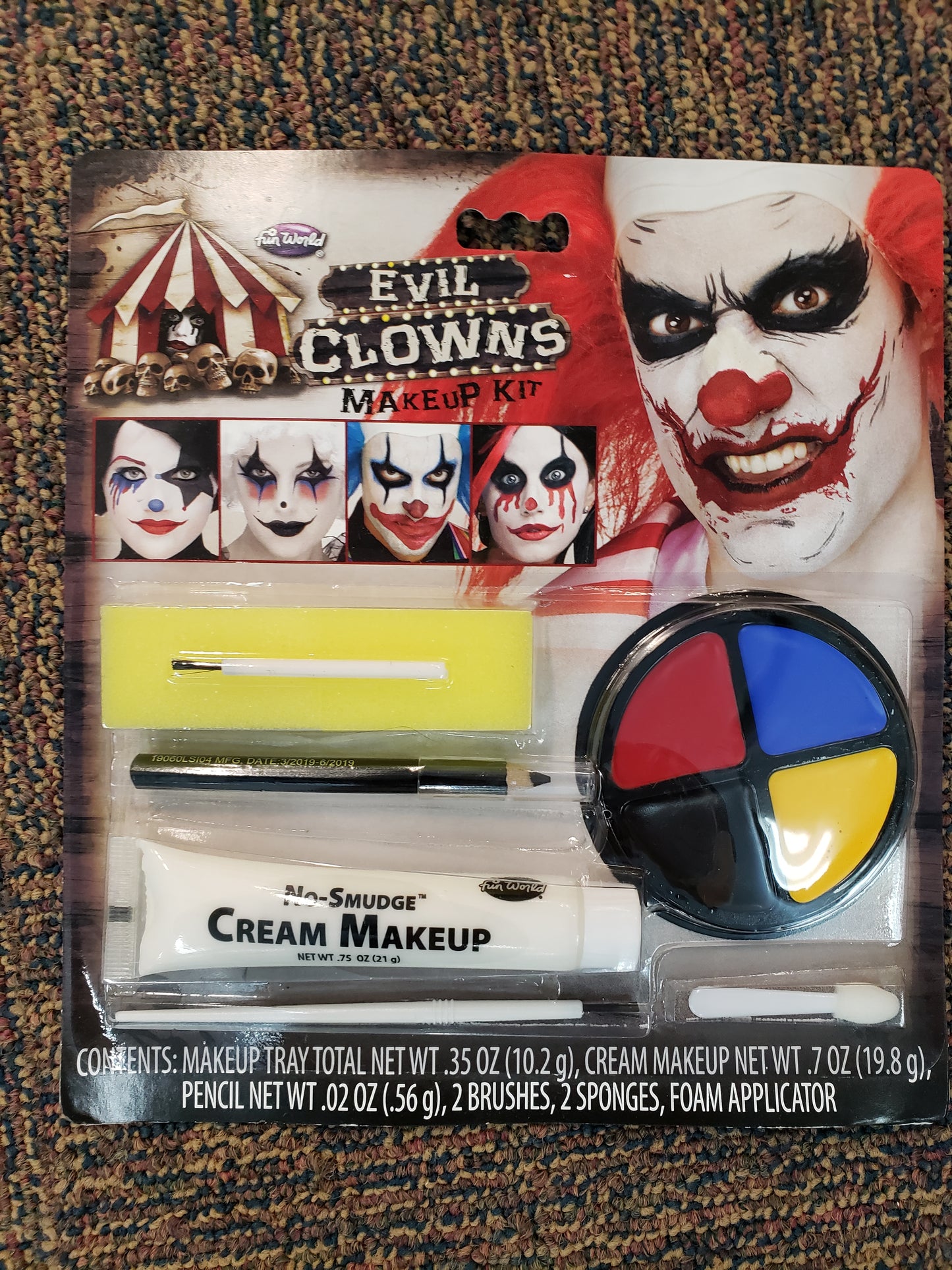 Evil Clowns Make-up Kit