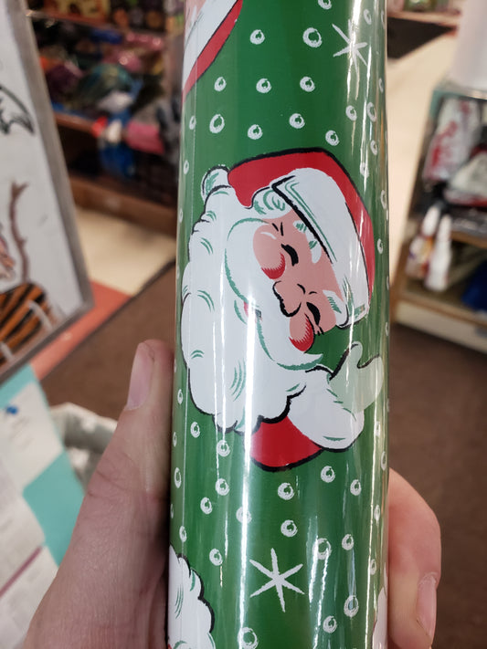 Gift Wrap - Nostalgic Santa