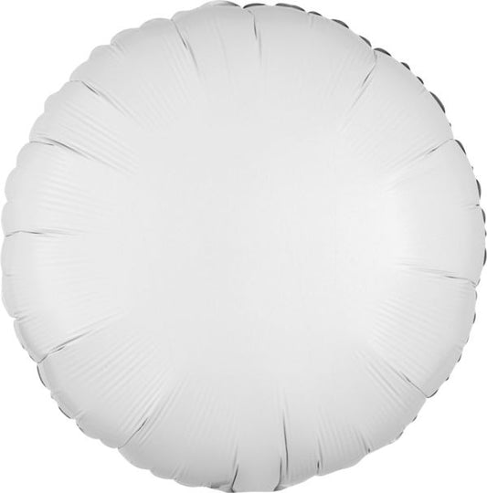 Circle: White - 18"