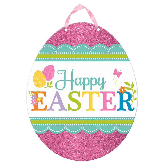 Glitter Sign - Happy Easter