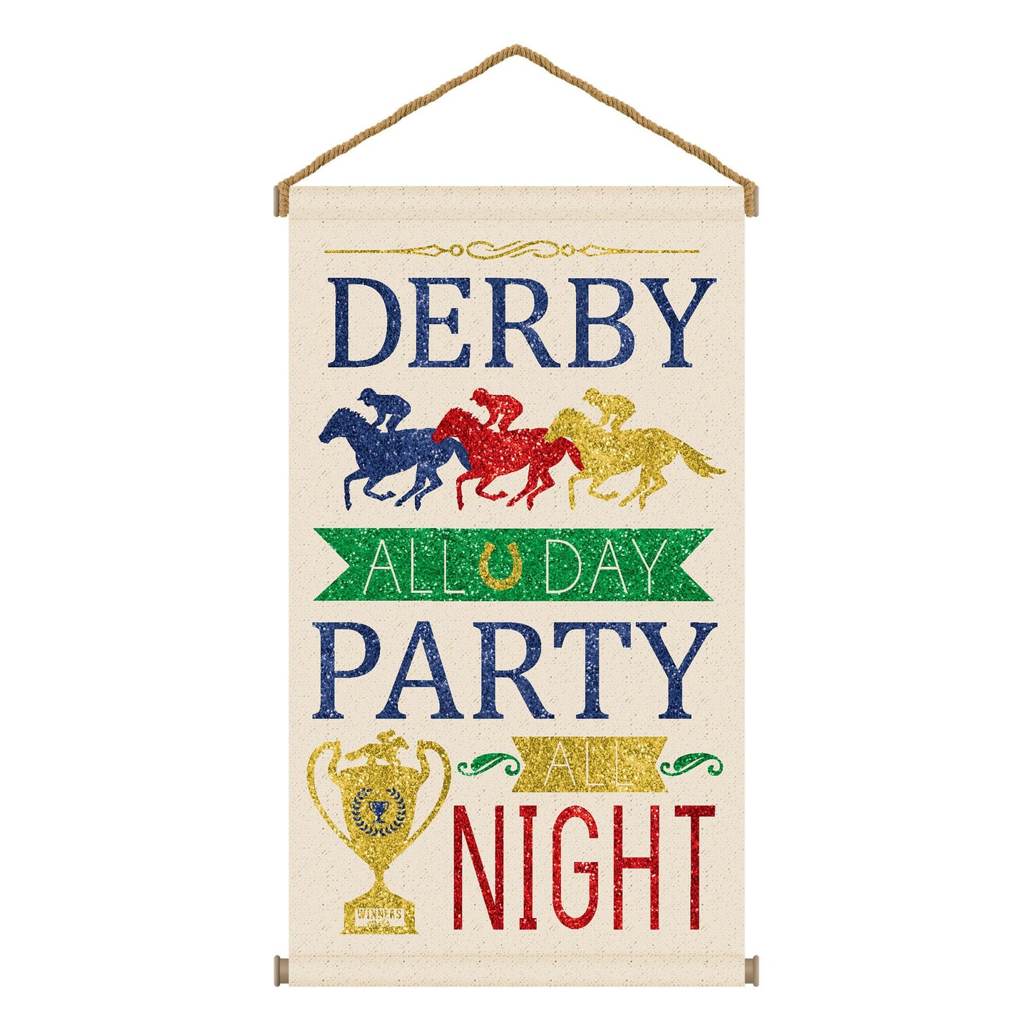 Hanging Sign - Derby Day