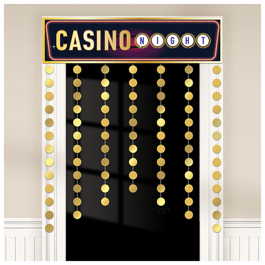 Decorative Door Curtain - Casino