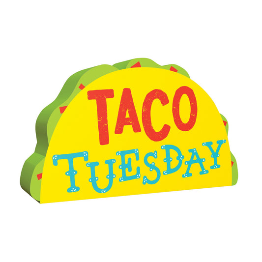 Mini Standing Taco Tuesday Sign