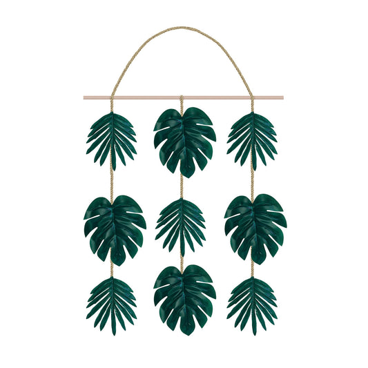 Faux Palm Leaf Hanging Décor