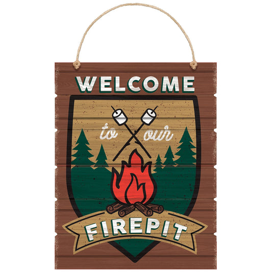 Camping Easel Sign