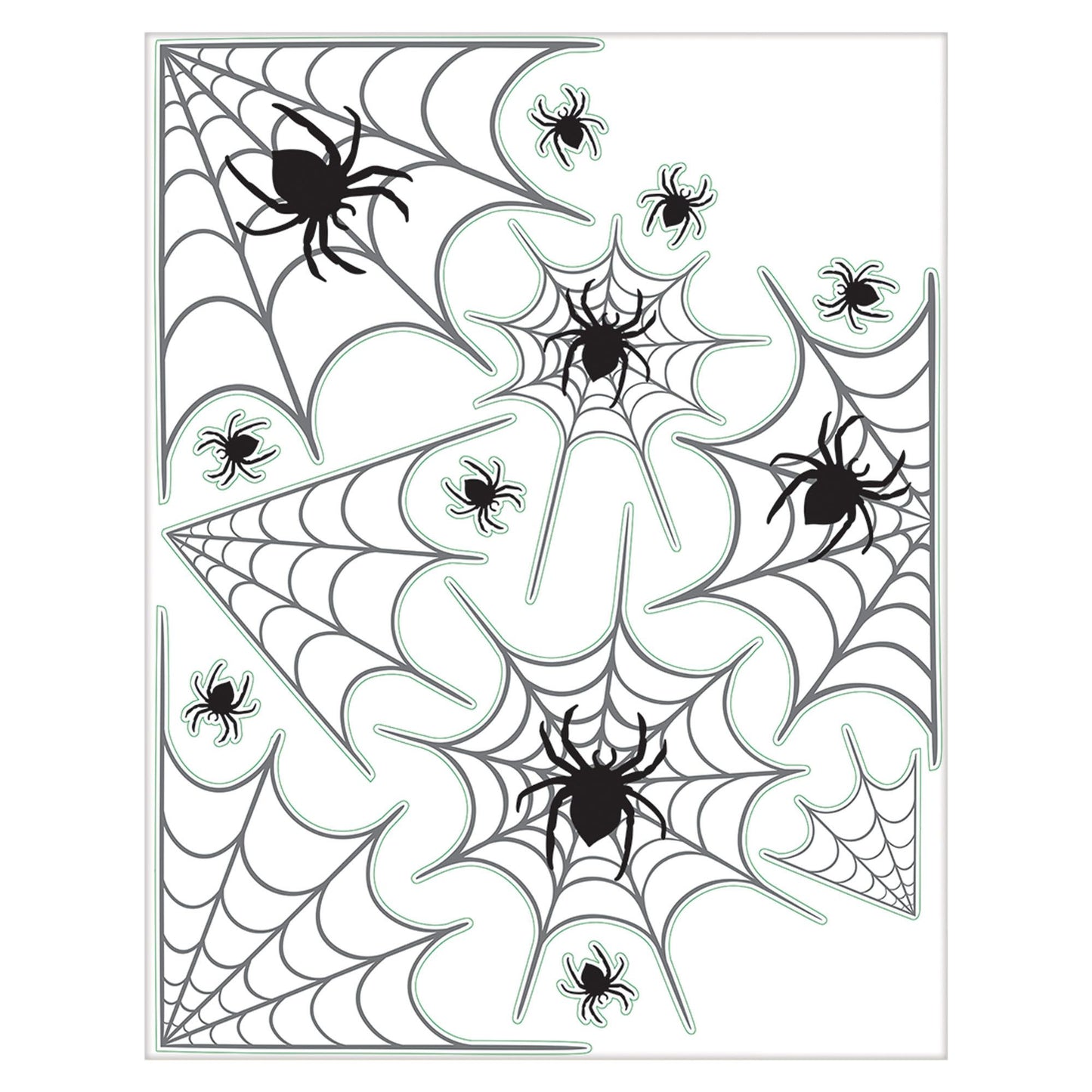 Window Decorations - Spider Webs