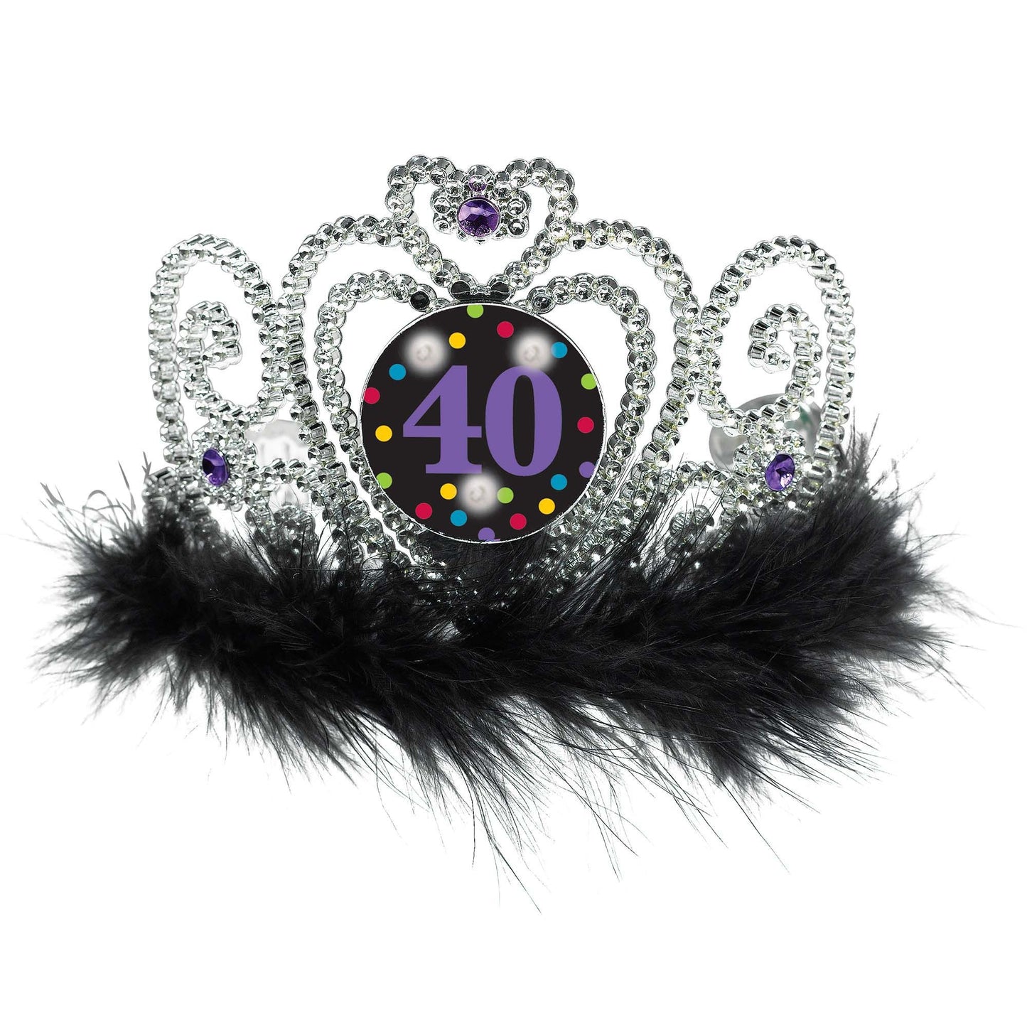 40th Birthday Flashing Tiara