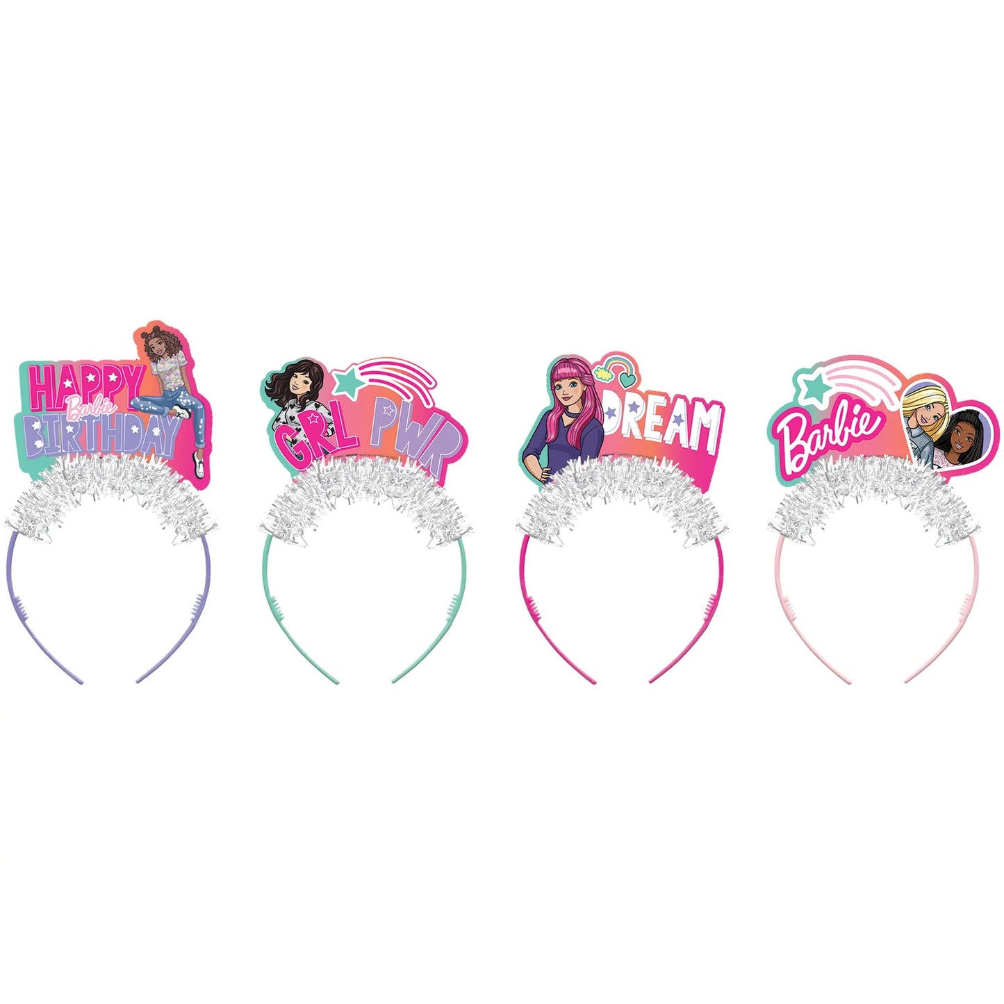 Headbands - Barbie 4ct