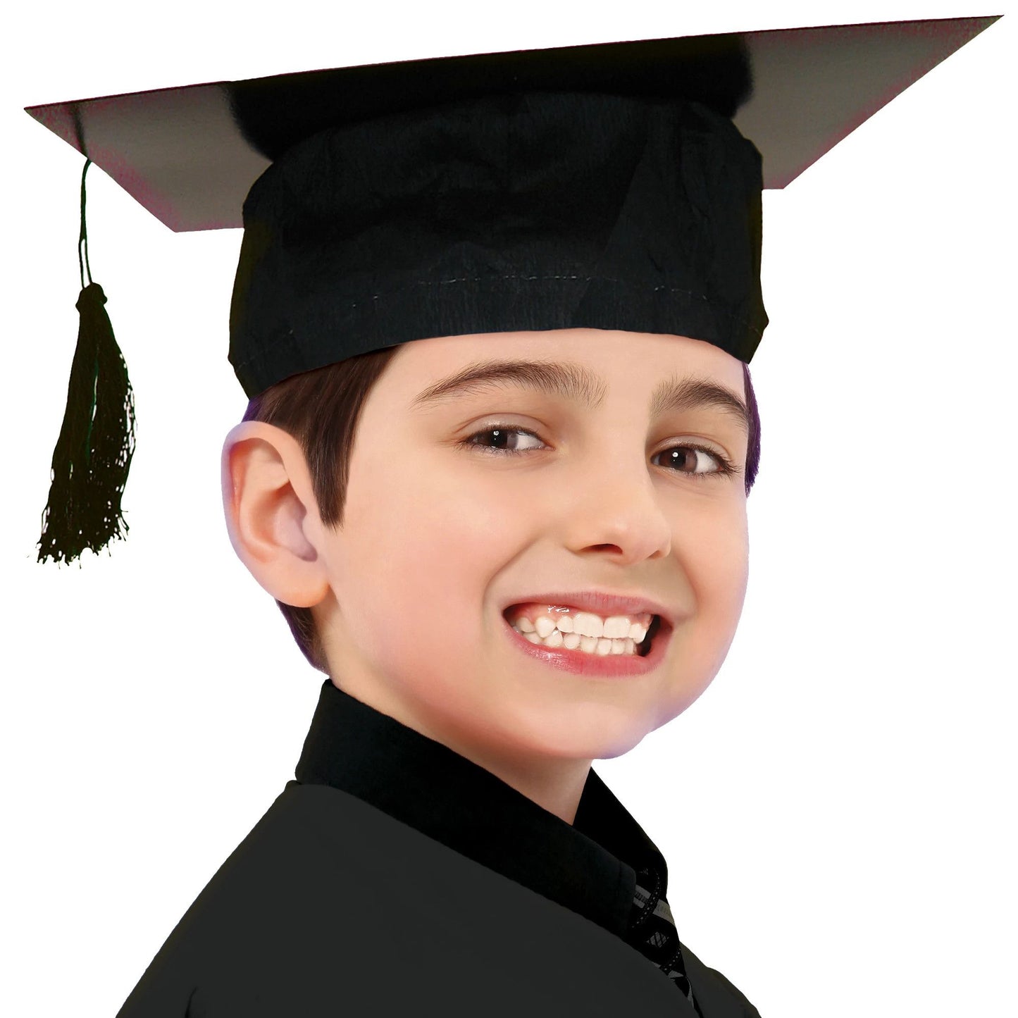 Paper Graduation Cap - Black