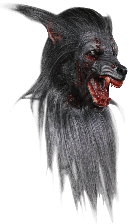 Mask - Black Wolf