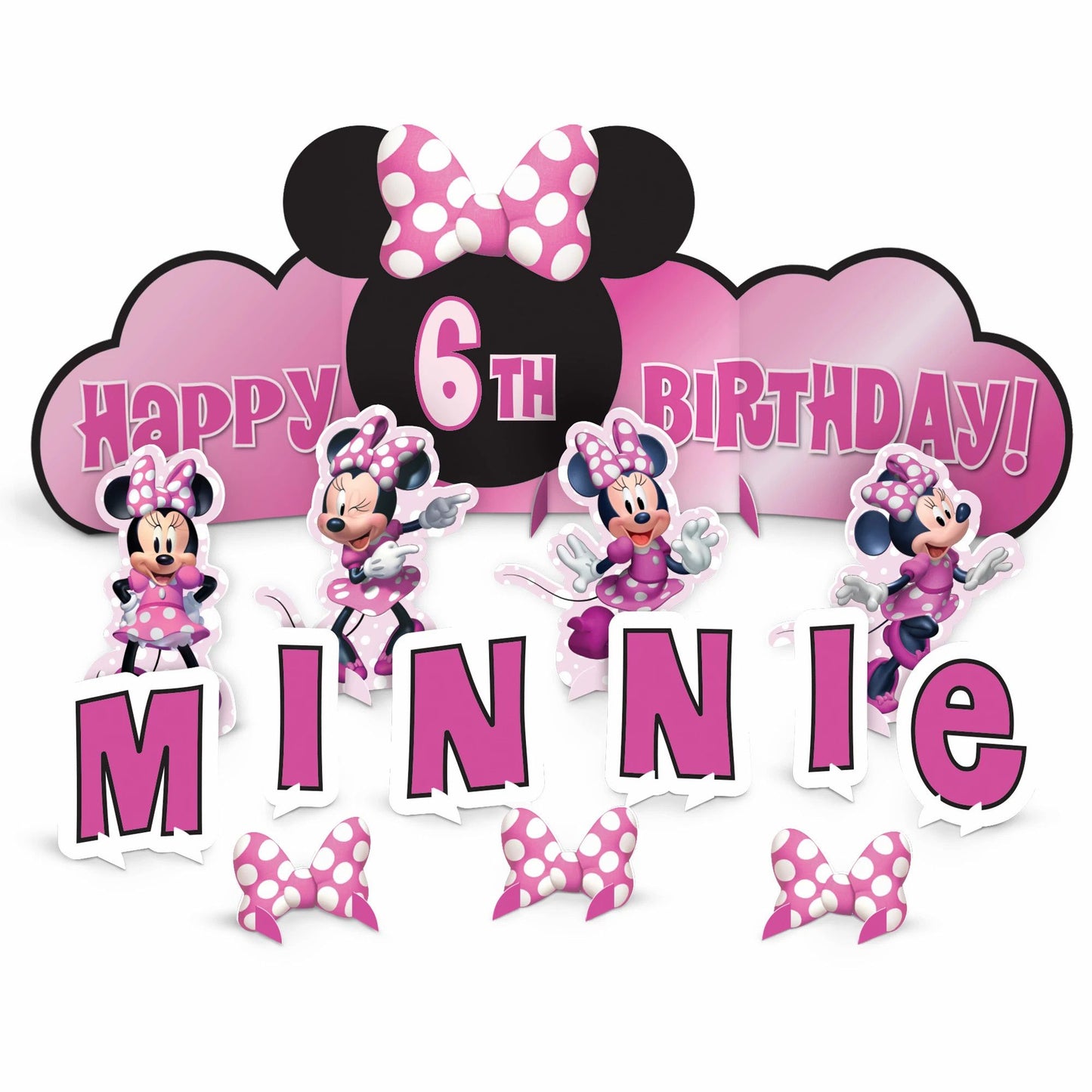 Table Decorating Kit - Minnie Mouse Forever