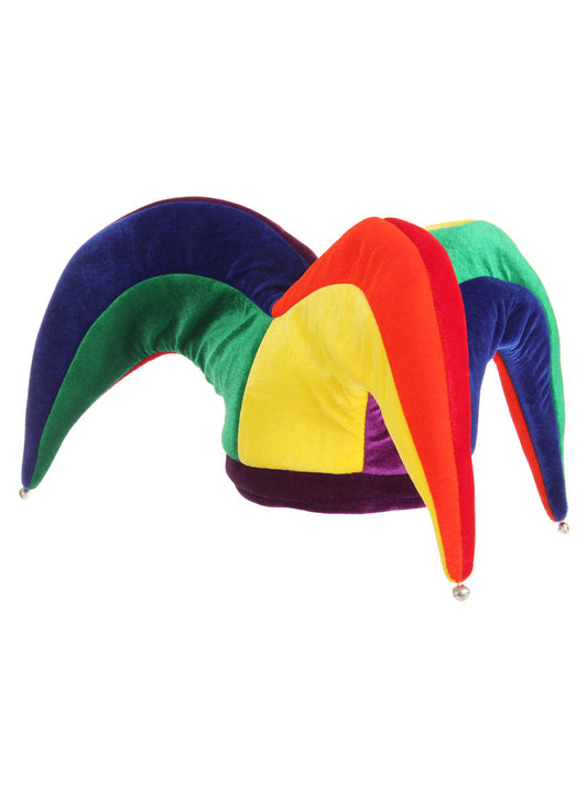 Court Jester Plush Hat Multicolor
