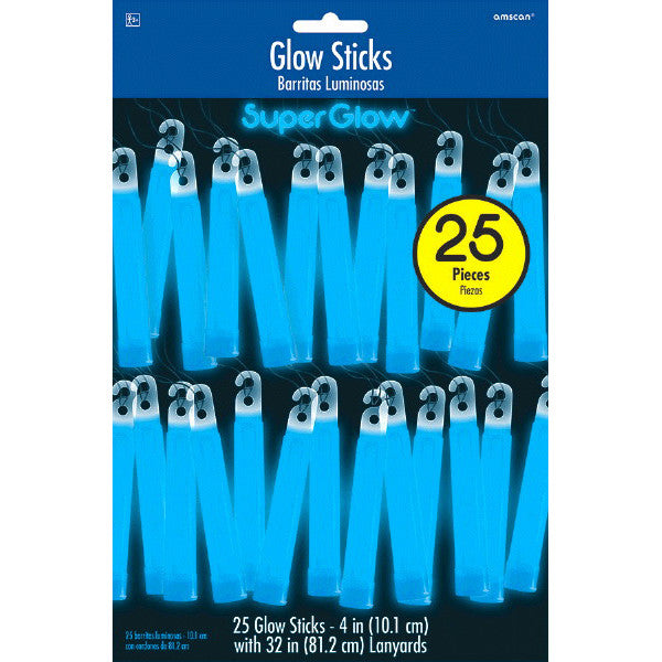 Glow Sticks - Blue 25ct