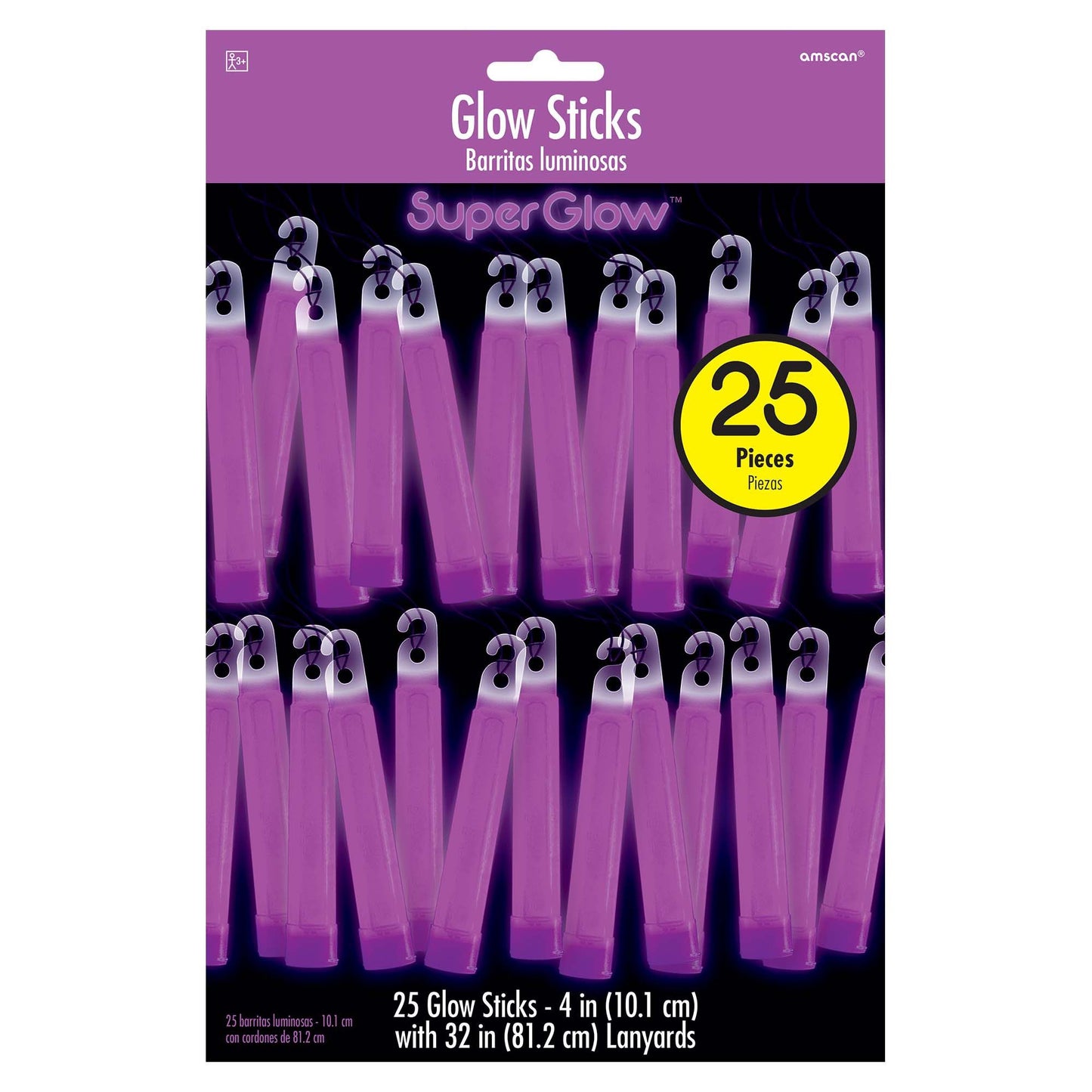 Glow Sticks - Purple 25ct