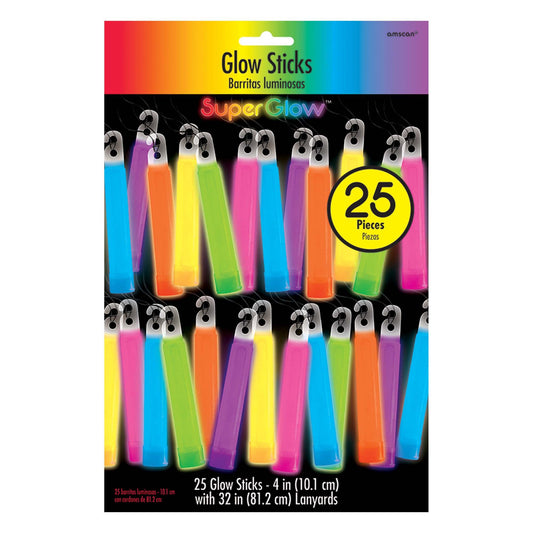 Glow Sticks - Multi Color 25ct