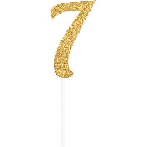 Cake Topper - Gold 7