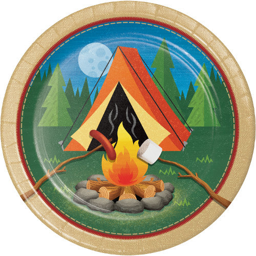 Lunch Plates - Camp Out 8ct