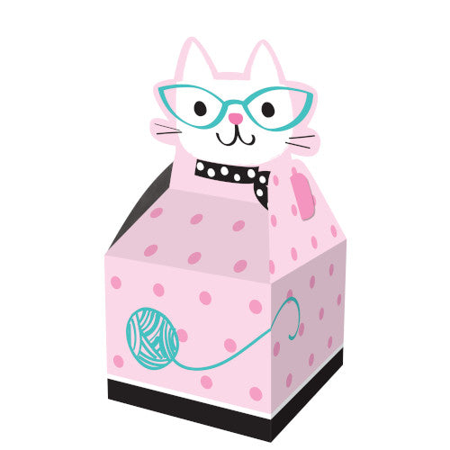 Favor Boxes - Cat Party 8ct