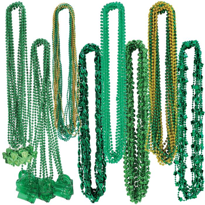 St Patrick's Bead Assortment 100ct