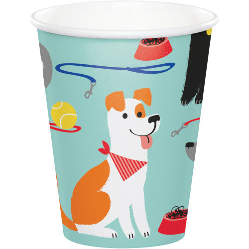 Cups - Dog Party 8ct