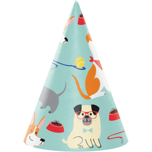 Hats - Dog Party 8ct