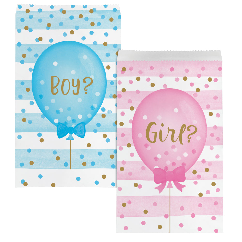 Treat Bags - Boy Or Girl 10ct