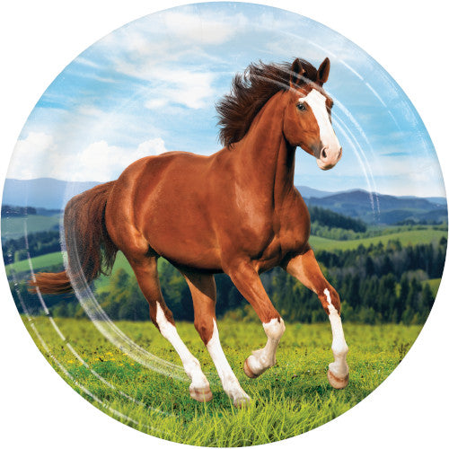 Lunch Plates - Horse and Pony 8ct