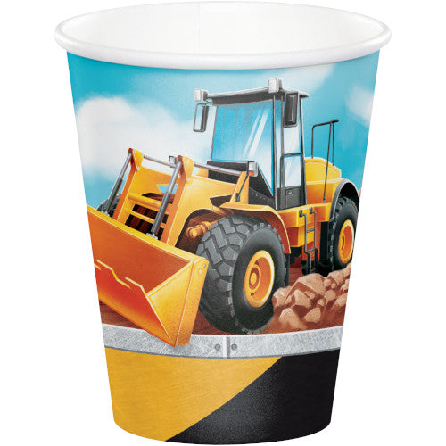 Cups - Big Dig Construction 8ct
