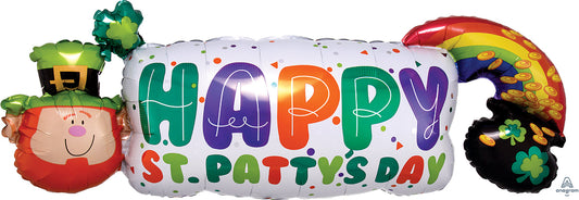 St. Patty's Pot Of Gold Banner - 2342""