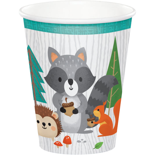Cups - Woodland Animals 8ct