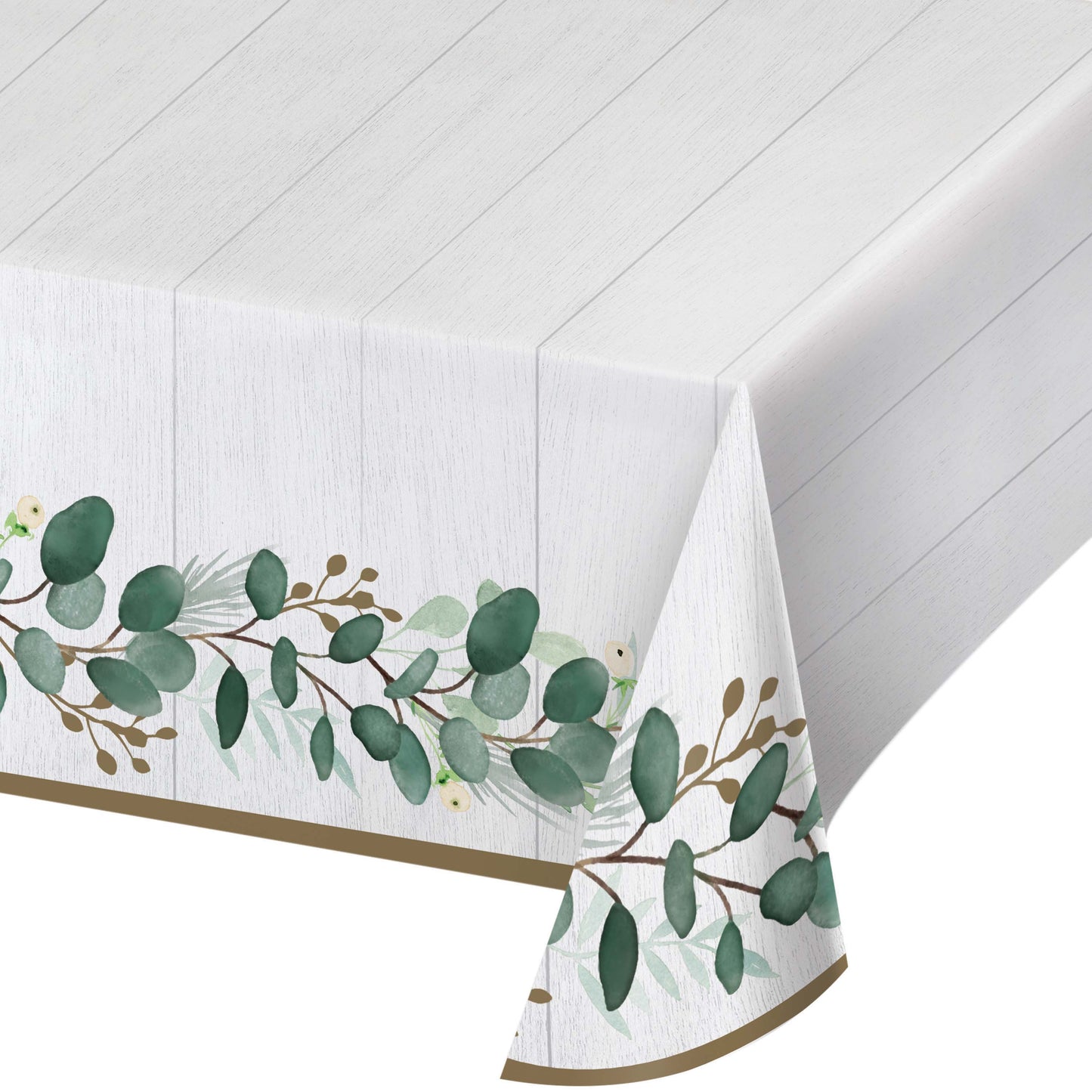 Table Cover - Eucalyptus Greens