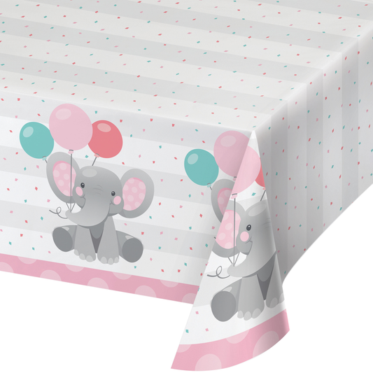 Table Cover - Enchanting Elephant (Pink)