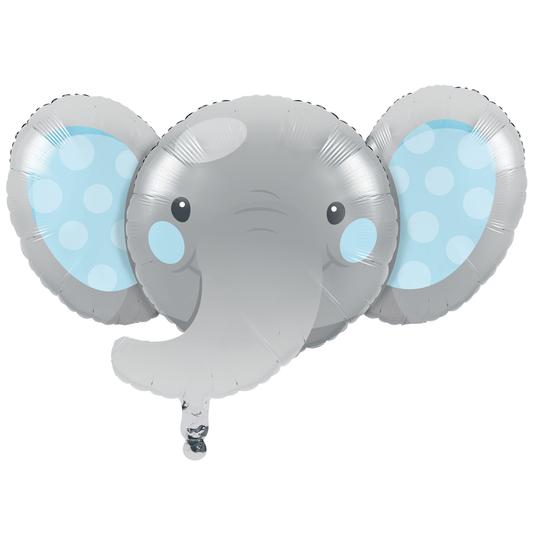 Balloon - Enchanting Elephant (Blue) 21"