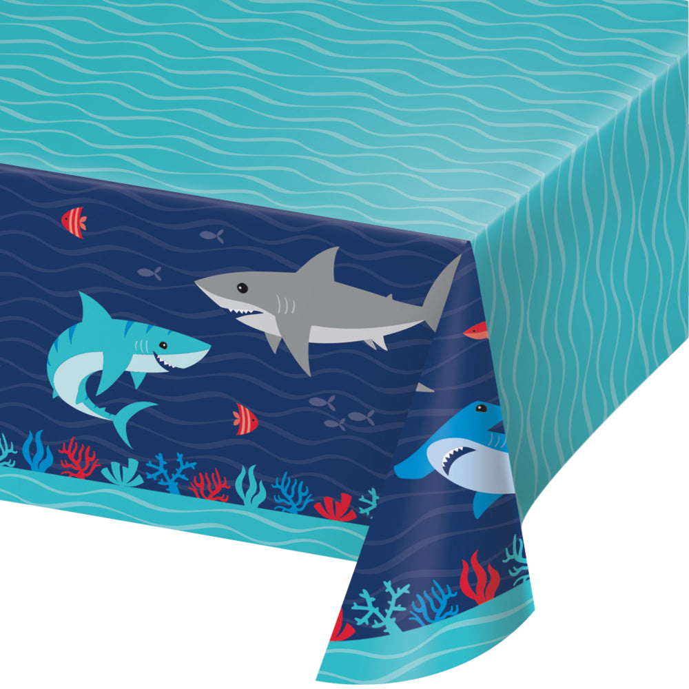 Table Cover - Shark Party