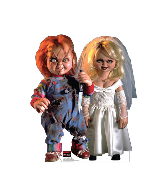 Cardboard Cutout - Chucky & His Bride