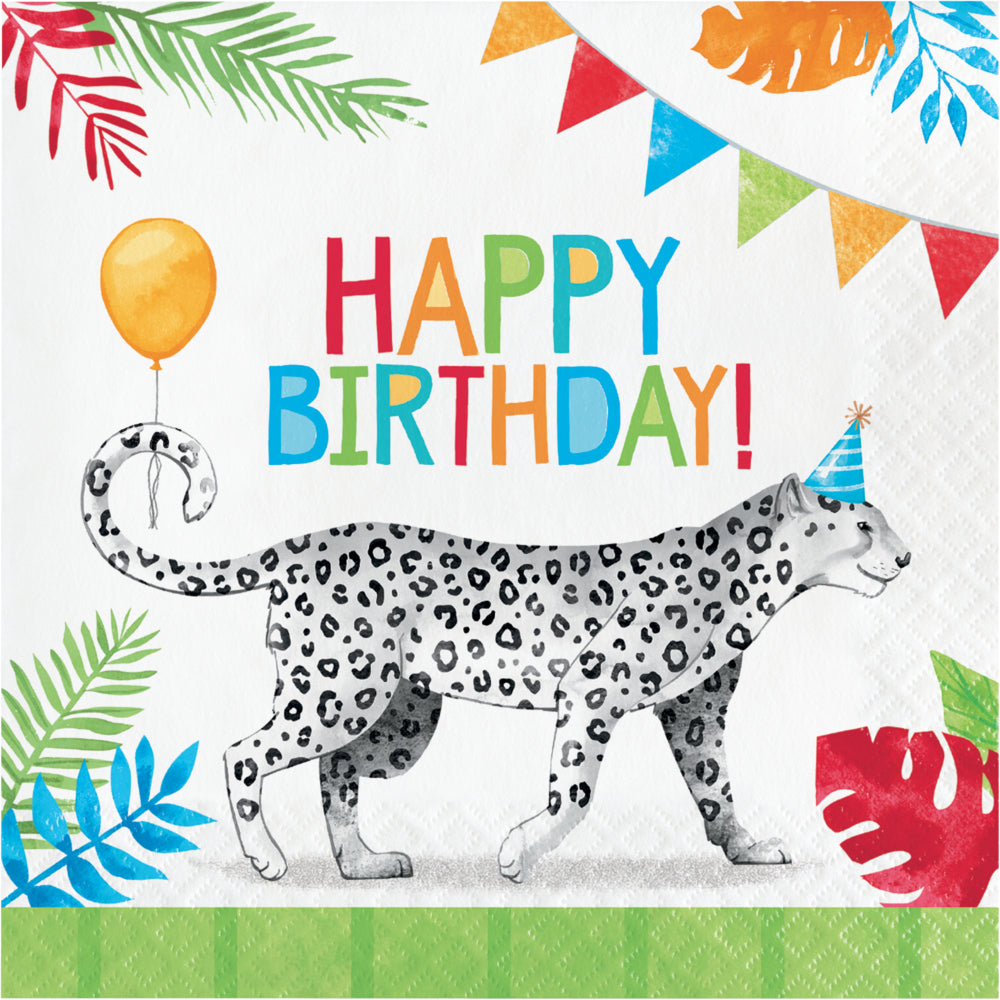 Lunch Napkins - Party Animals 16ct
