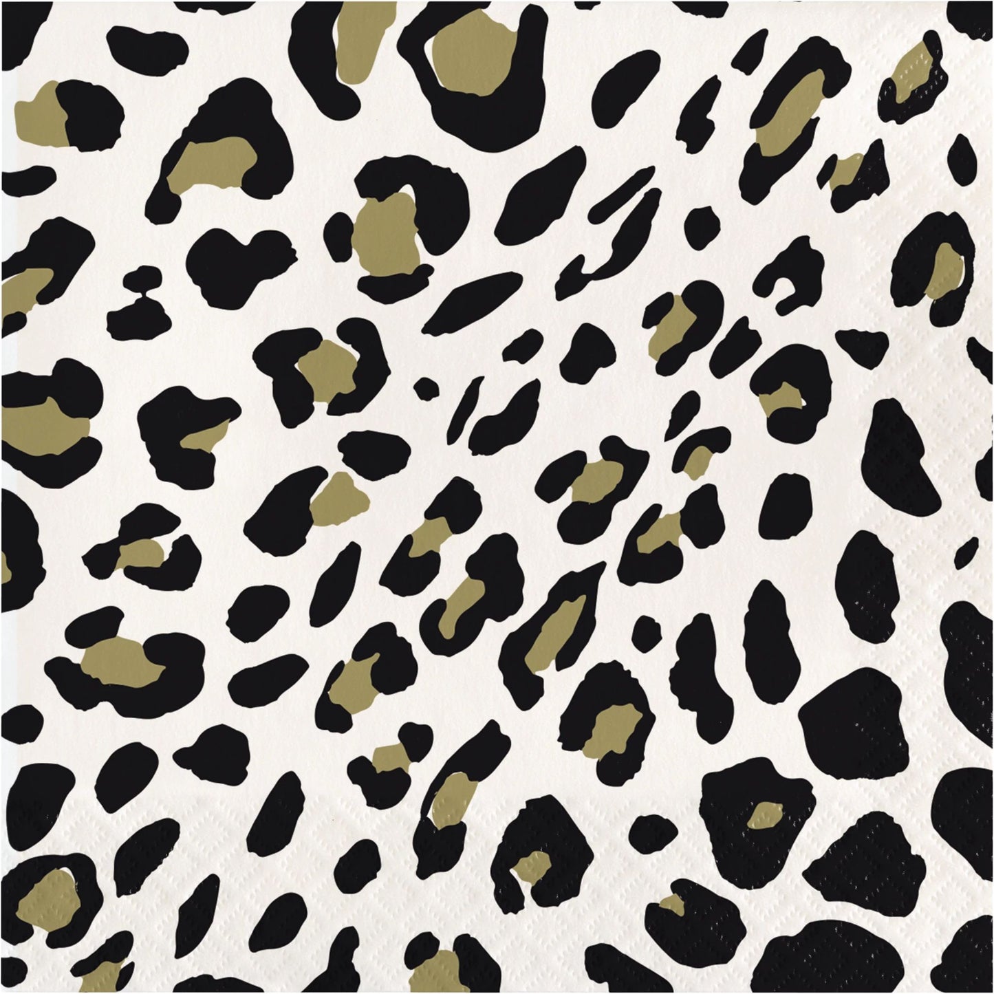 Lunch Napkins - Leopard Print 16ct