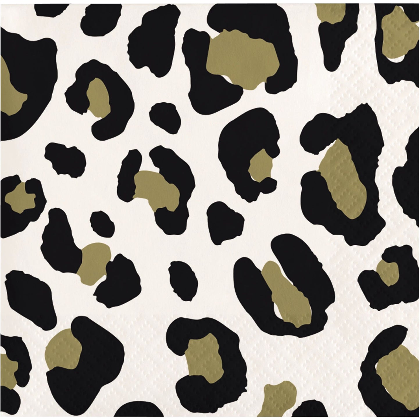 Beverage Napkins - Leopard Print 16ct