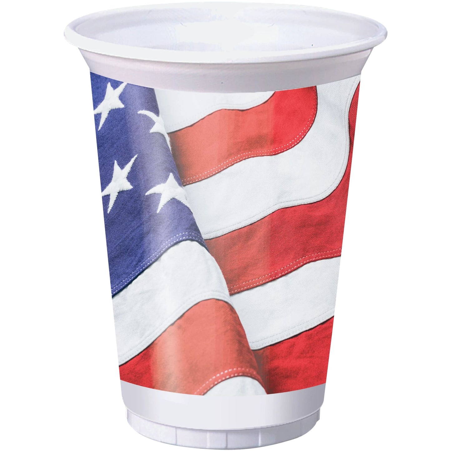 Cups - Patriotic Flag 8ct
