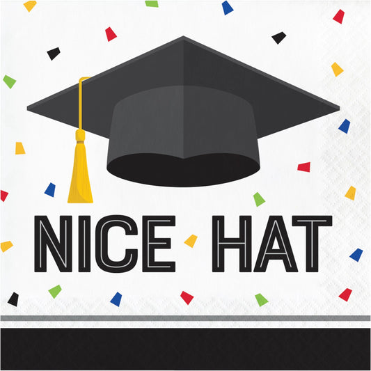 Lunch Napkins - Nice Hat 16ct