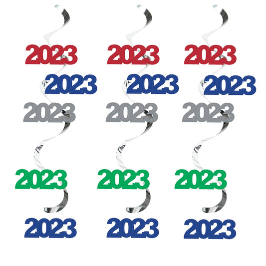 Hanging Decorations - School Spirit 5ct