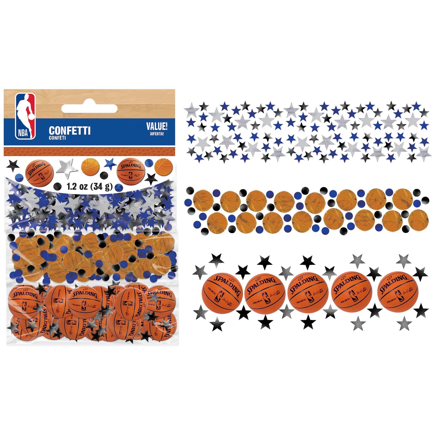 Confetti - Spalding Basketball