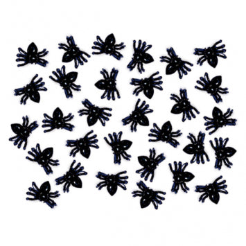 Mini Plastic Spiders 50ct