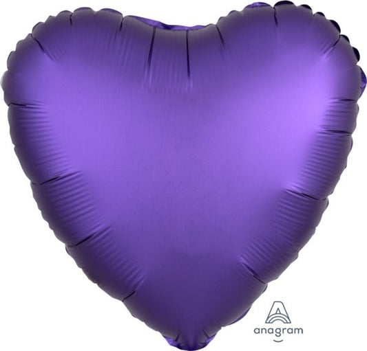 Heart: Purple Royale - 18"