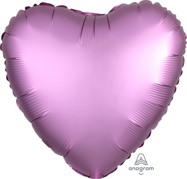 Heart: Flamingo Pink - 18"