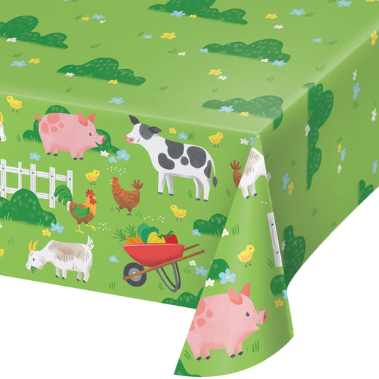 Table Cover - Farm Animals