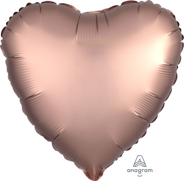 Heart: Rose Copper - 18"